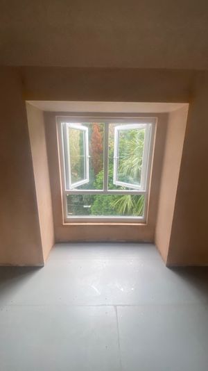 Made to measure dormer window overlooking garden