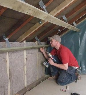 Installation of Sheep's Wool Insulation