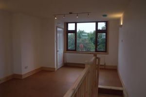 Ensuite and made to measure window overlooking garden